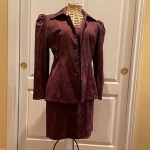 Vintage 4 piece designer suit